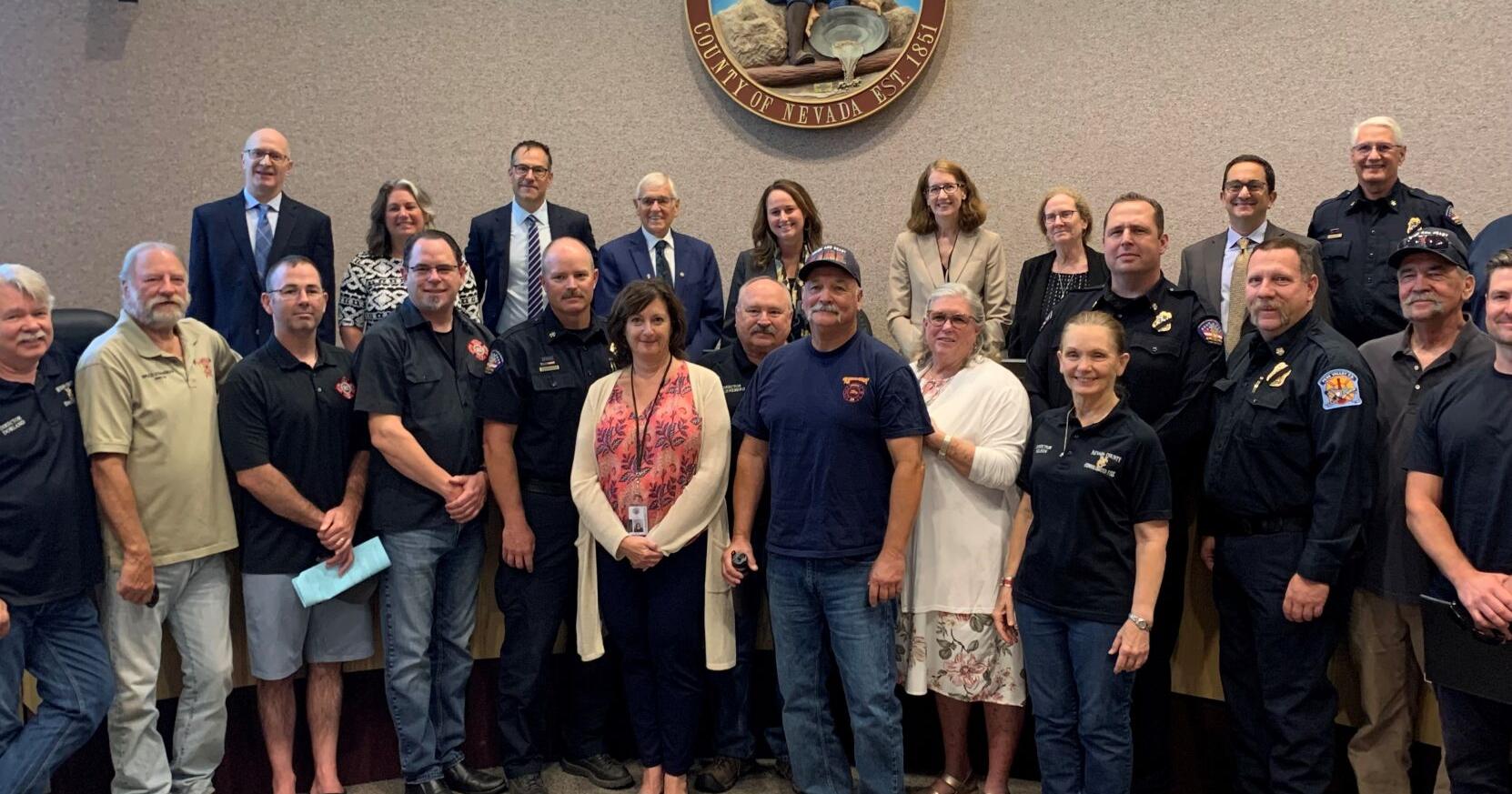 Nevada County Supervisors support consolidation of three fire districts into one - Vimarsana News
