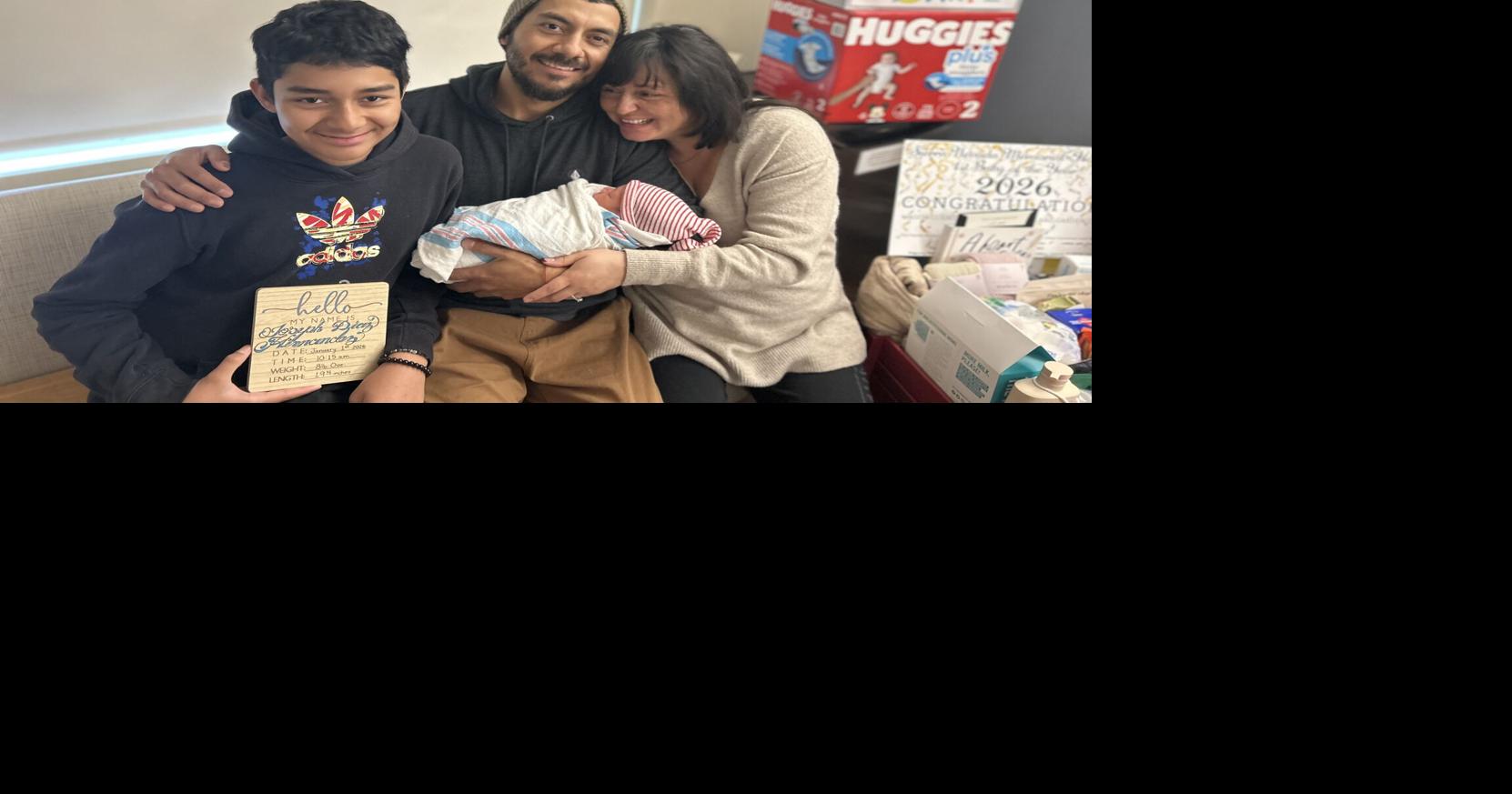 Dignity Health Sierra Nevada Memorial Hospital welcomes first baby of 2026