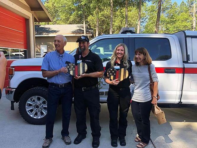 Man reunited with first responders who saved his life