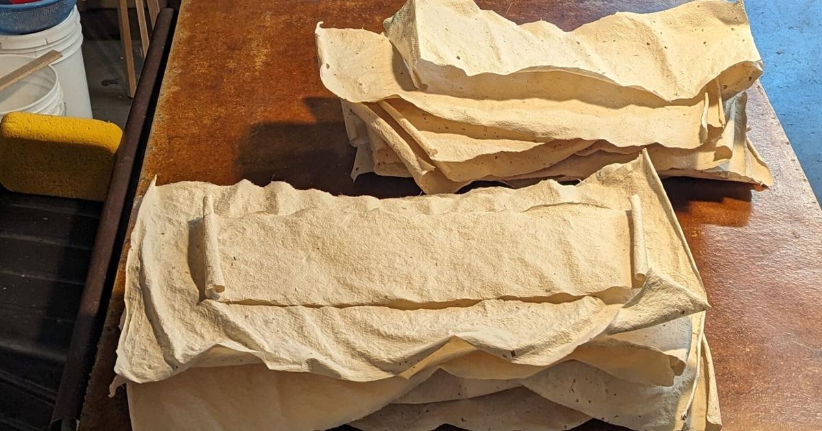 Learn papermaking at ASiF Studios on March 22: Sheet forming with plant ...