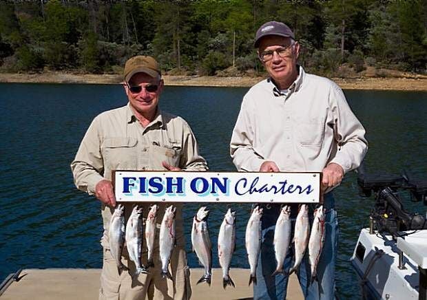 Fishing - Whiskeytown Lake kokanee fishing report, kokanee lures 