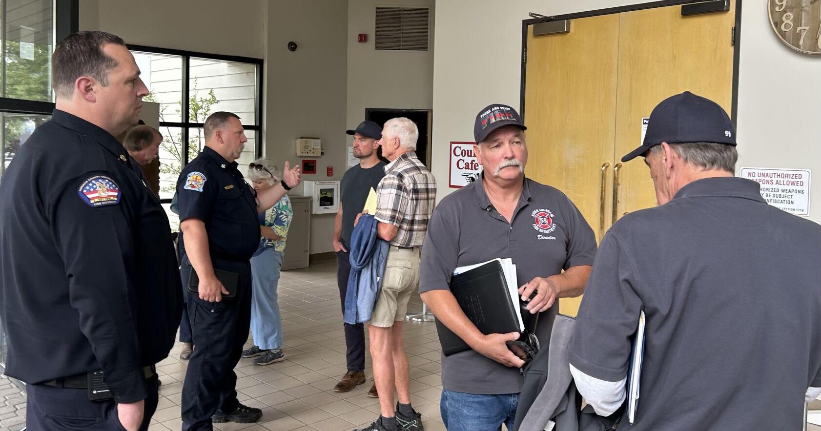Possible reorganization of local fire districts keep Station #59 staffed: Draft agreement calls for County support - Vimarsana News