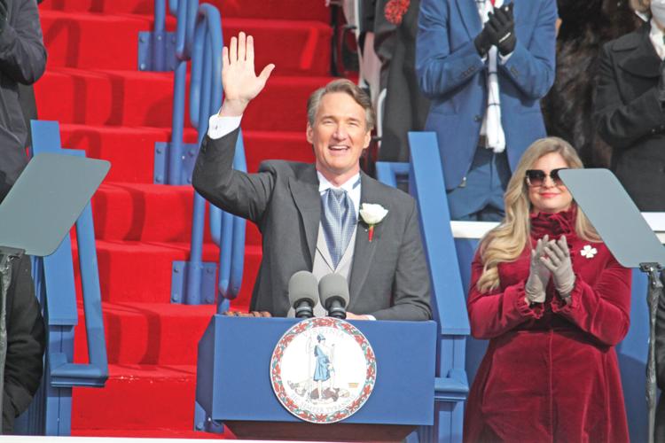 “Let’s get to work.” Glenn Youngkin sworn in as Virginia’s 74th governor