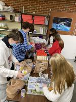 Rustburg HS students raise funds, collect food, clothes