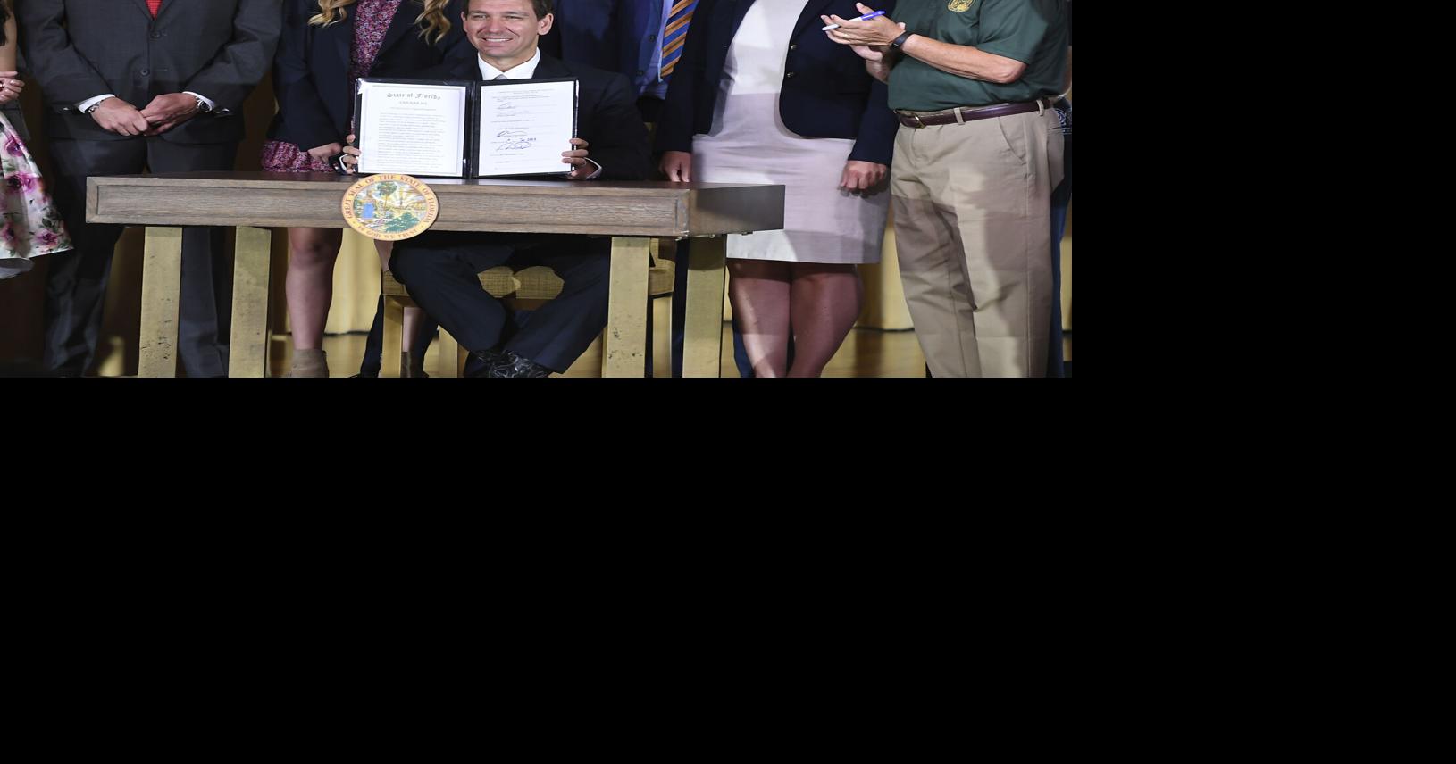 POTUS hopeful DeSantis signs bill in Villages