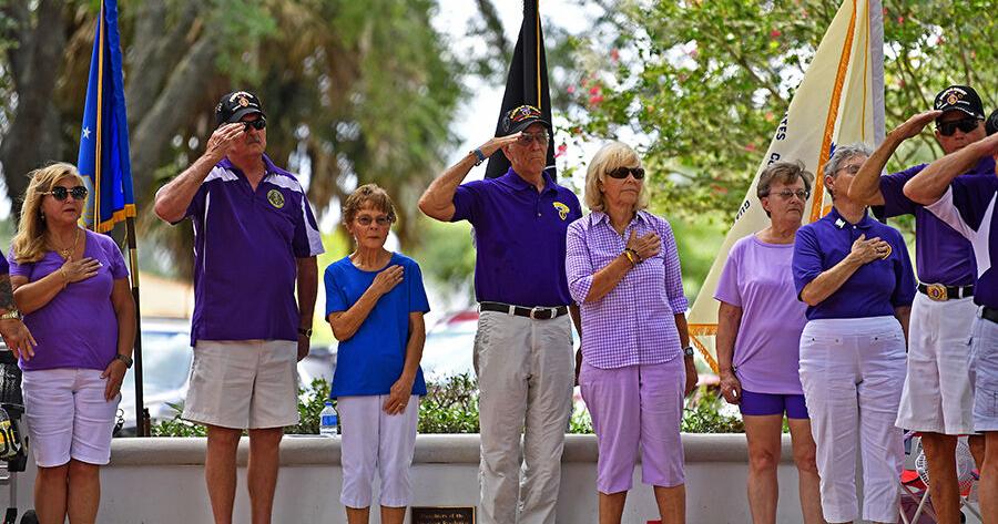 Community honors Purple Heart recipients