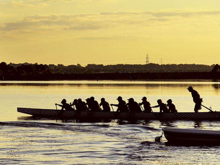 Dragon boat athletes to experience Florida, others here just for race