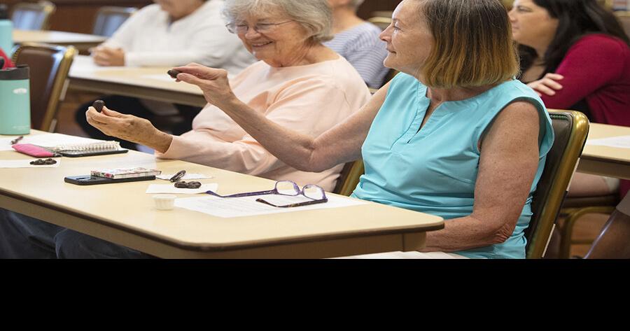 Villagers learn to cook with chocolate