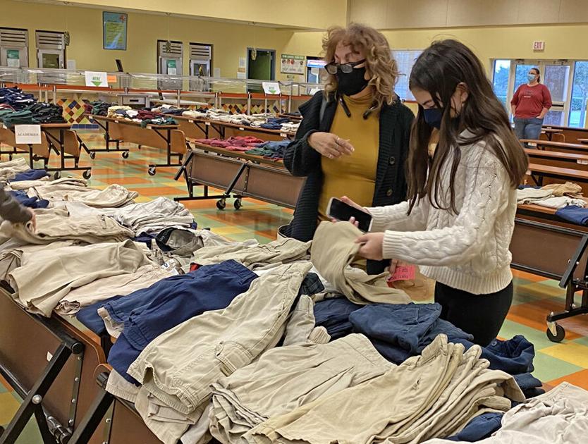 Charter School uniform swap benefits Buffalo families