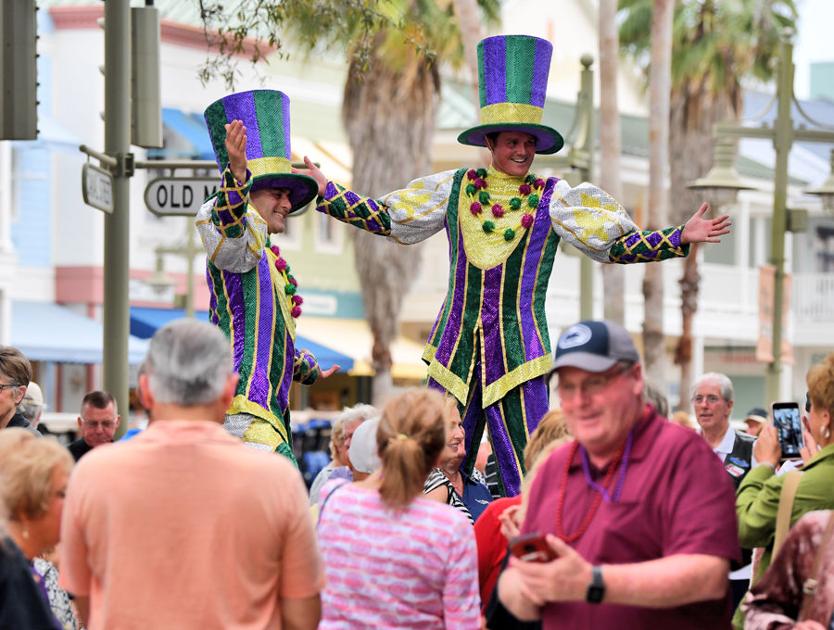 Mardi Gras festival delights partygoers