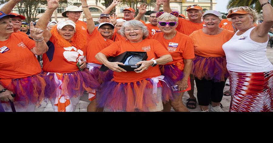 Villagers show their colors, break records