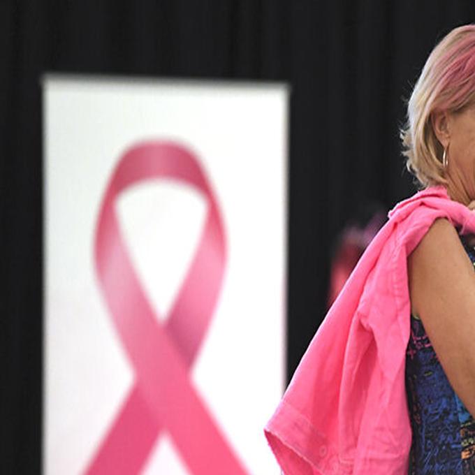 An Angel brings encouragement to those battling breast cancer