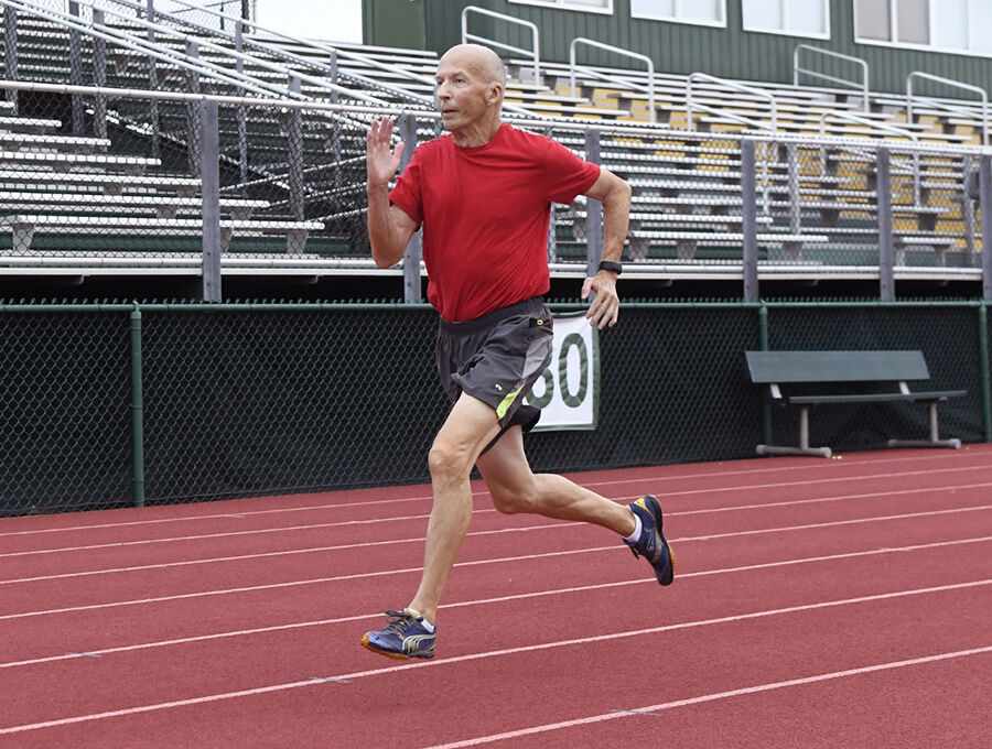 Villager beats illness and injury to break heptathlon record | In