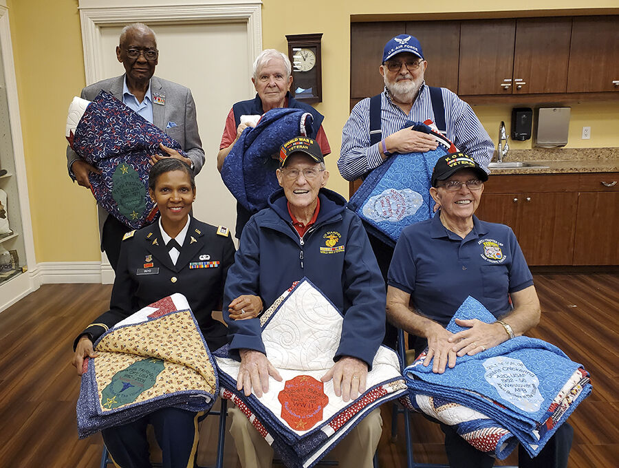 Quilt Of Valor Foundation Honors Six Veterans Tuesday | In Today's ...