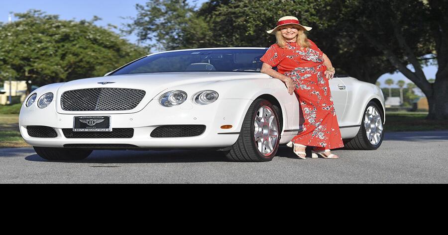 Villager enjoys cruising around in her convertible