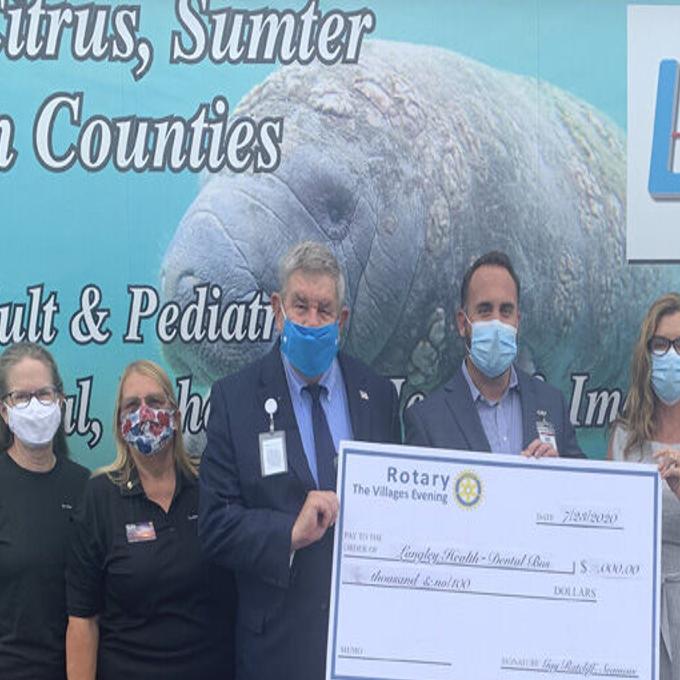 Rotary Club Donates To Smiles For Veterans To Help With Dental Care Local News Thevillagesdailysun Com