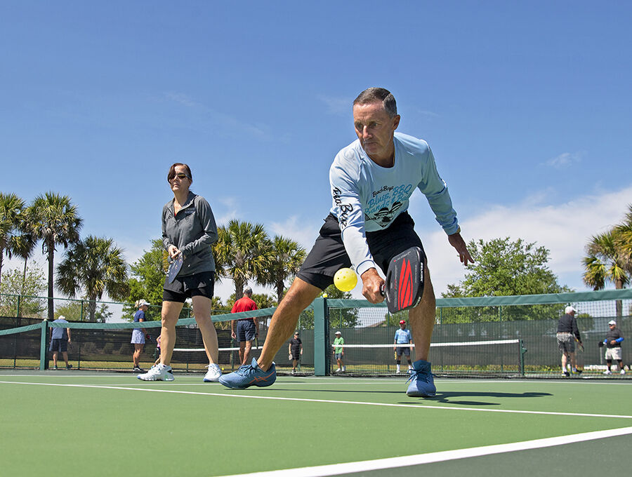 Pickleball takes center stage on Sunday at the National Senior