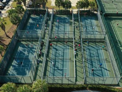 Platform Tennis Marks Decade In The Villages News The Villages