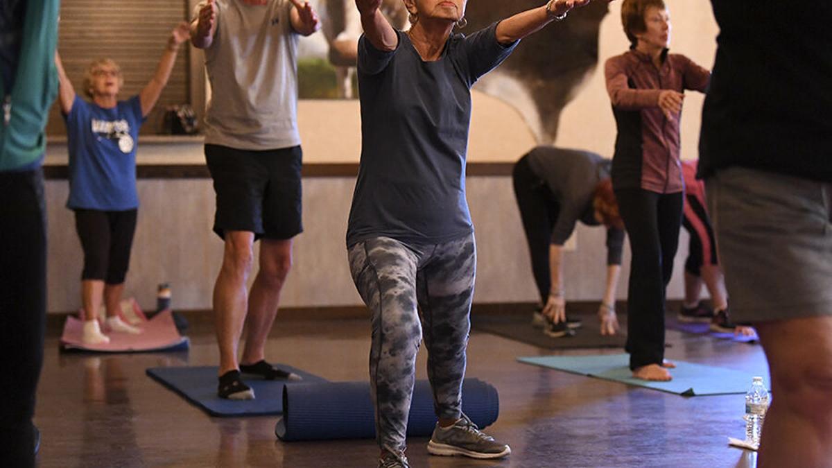 Stretching For Health Club Helps Resident With Range Of Motion Balance And Strength In Today S Daily Sun The Villages Daily Sun Thevillagesdailysun Com Stretching For Health Club Helps Resident With Range Of Motion Balance And Strength In Today S Daily Sun The Villages Daily Sun Thevillagesdailysun Com