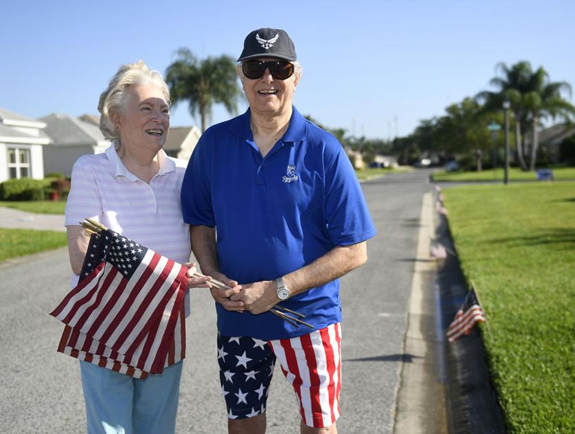 Villages veteran shows his devotion to patriotism