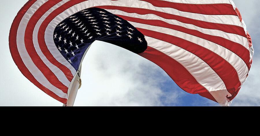 Saluting the Stars and Stripes