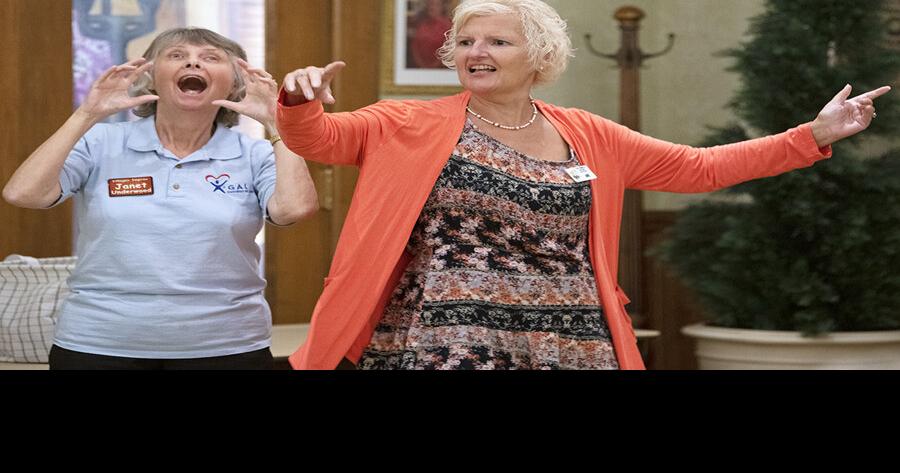 Villages group performs comedy without safety net