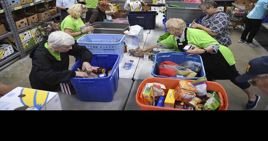 Volunteers, residents give more than ever