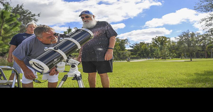 Villages Astronomy Club observes rare solar eclipse