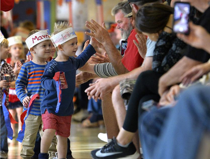 Students fete family, friends, community