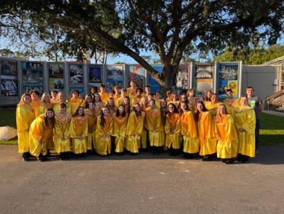 Villages High School participates in Disney Candlelight Processional
