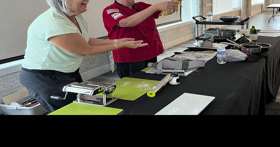 Personal chef teaches class on homemade pasta