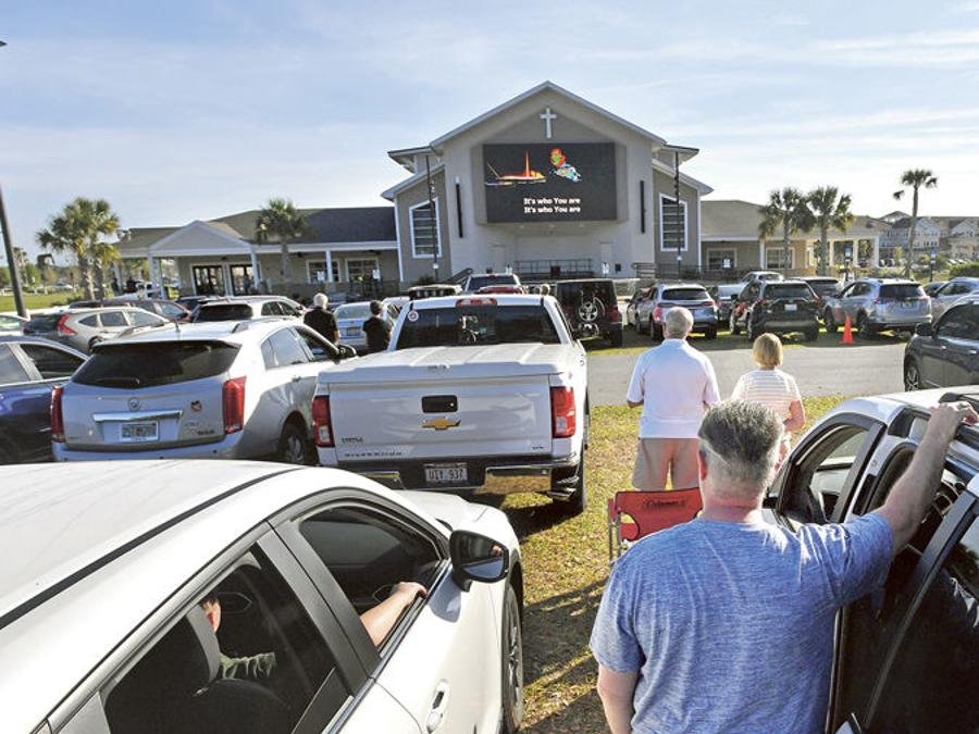 Local Churches Turn to Online, Drive-In Services | The Villages ...