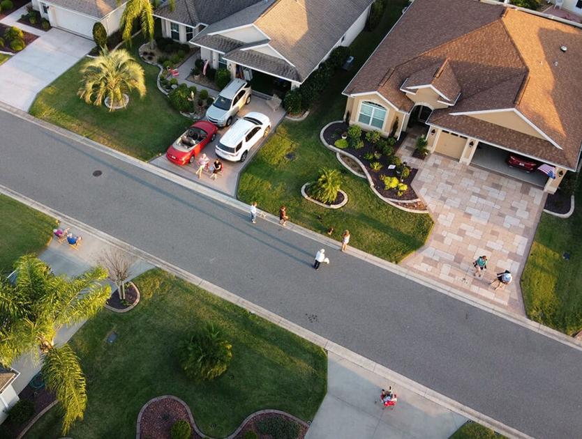 Daily Driveway Social Sustains Neighborhood of Reedy Creek
