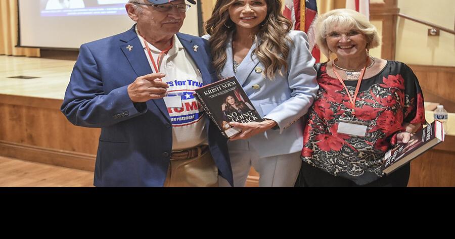 Gov. Kristi Noem visits The Villages on book tour