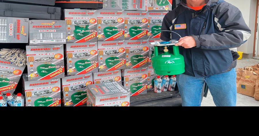 Local Marine Corp veteran helps displaced Ukrainians