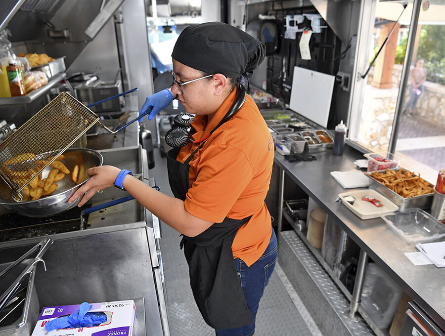 Popular food truck back at Brownwood Hotel courtyard | In Today's