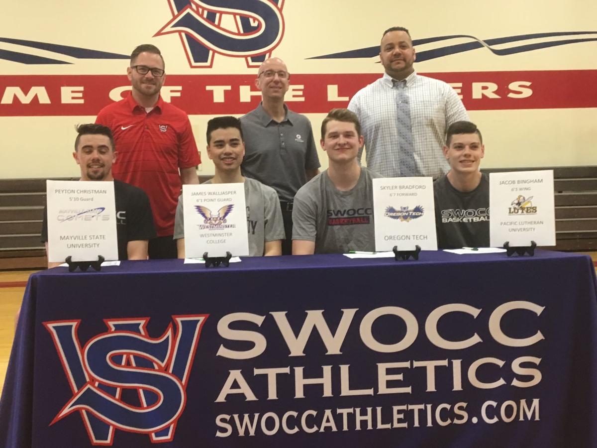 Southwestern Oregon Community College Sends Four Basketball