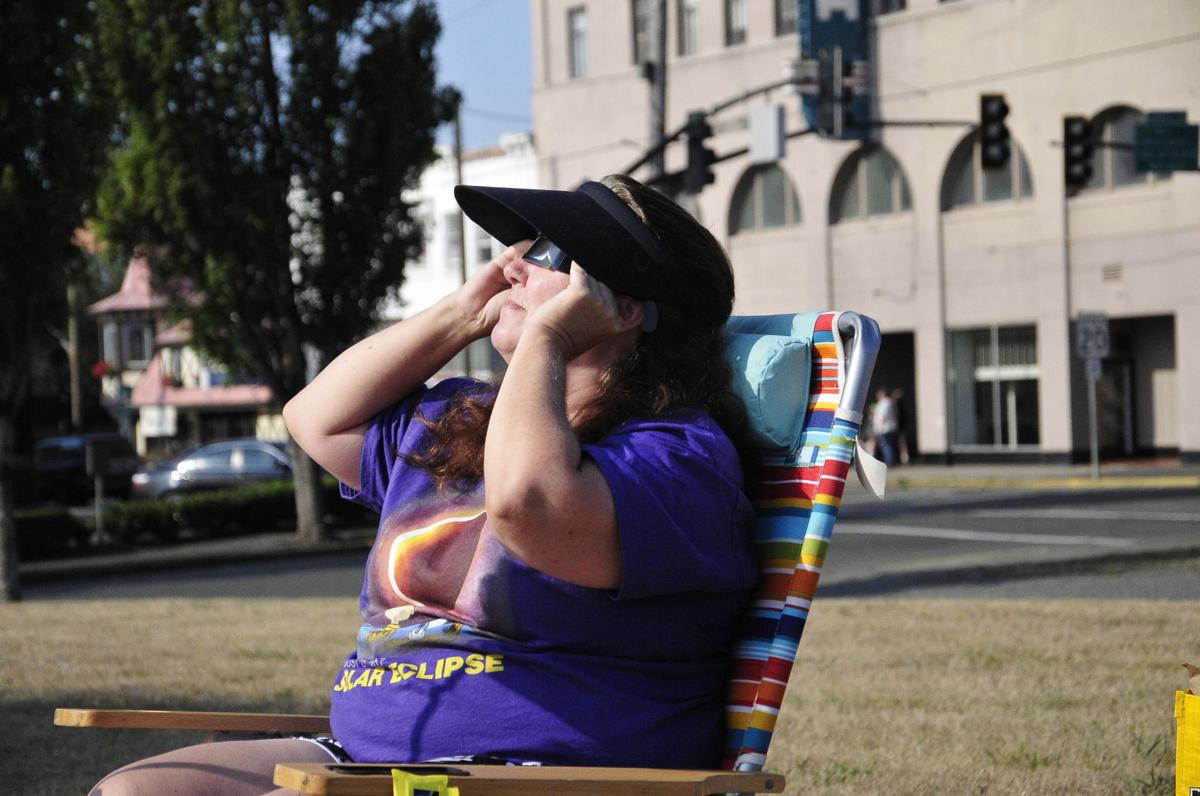 Eclipse tourists