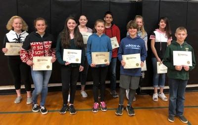 HLMS Students of the Month