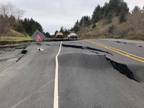 U.S. Highway 101 closed north of Brookings Bandon News