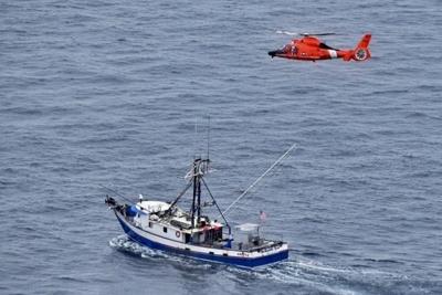 Coast Guard rescue west of Coos Bay