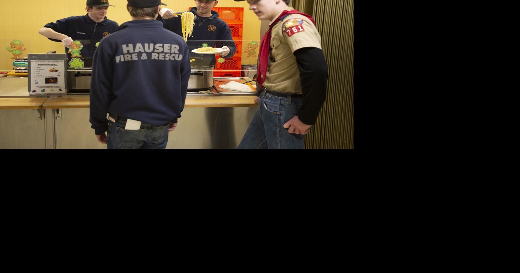 Hauser Rural Fire Department Spaghetti Feed draws crowd, benefits local ...