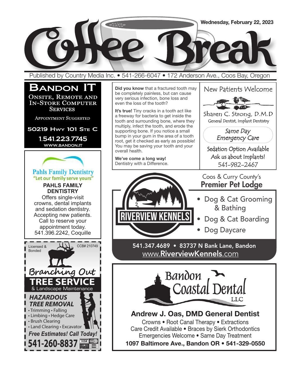 February 22, 2023 Coffee Break