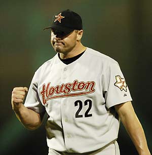 2005 Roger Clemens Game-Worn Astros Jersey