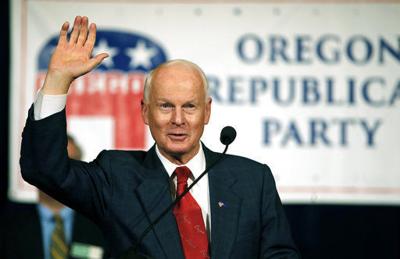 oregon state theworldlink dollars audit misspent authority millions health crowd candidate republican dennis richardson secretary election waves during file