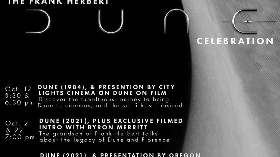 Florence to celebrate link to Dune movie | Local News Florence to celebrate link to Dune movie | Local News