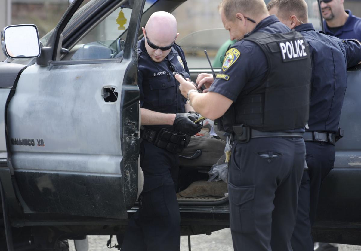 Warrant Arrest after car chase