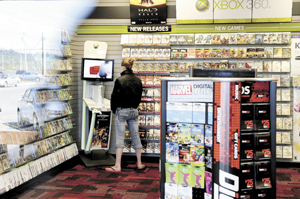 video games retailer