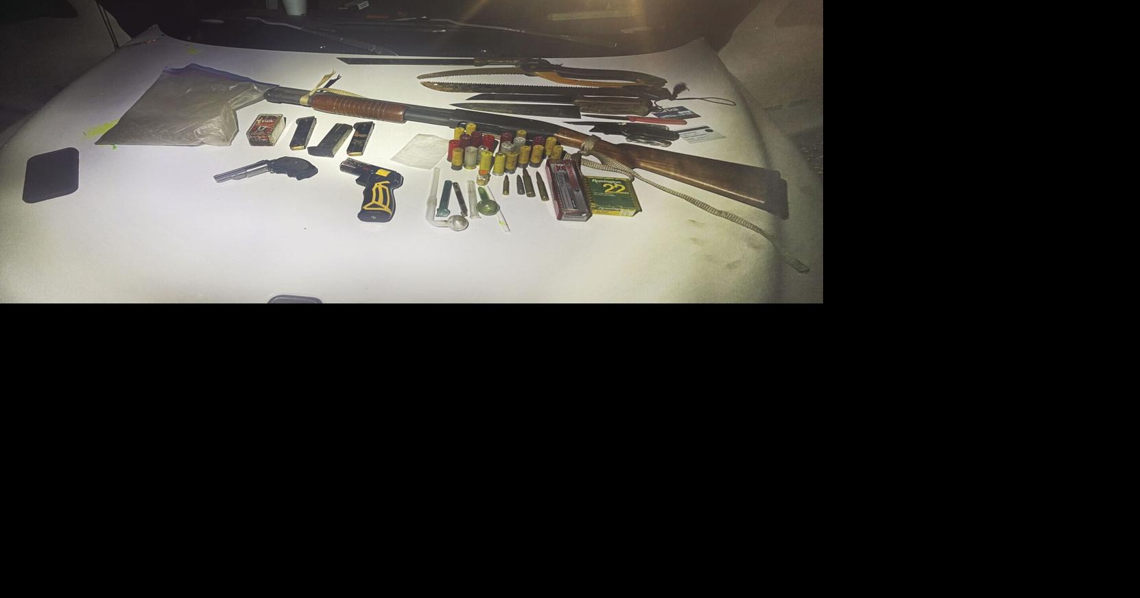 Deputies arrest two convicted felons after traffic stop uncovers ...