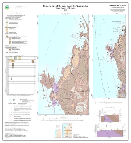 Coos County Gis Map New Maps Offer Modern Look At Geology Of Coastal Coos County | News |  Theworldlink.com